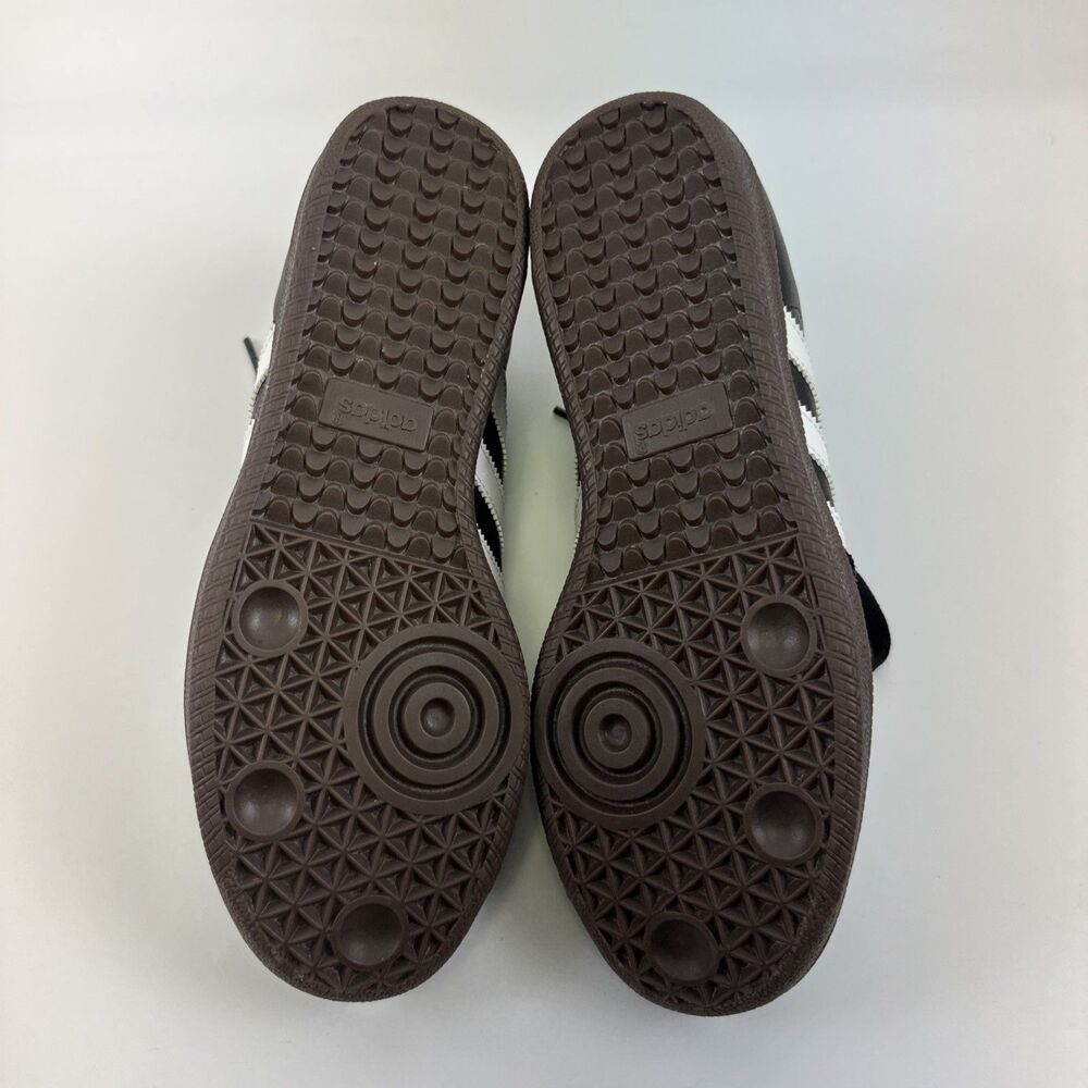 Adidas Samba Classic Indoor Soccer Shoe Sneaker Black White Stripes Men 8.5 W9.5 - Picture 12 of 12